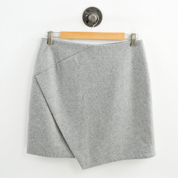 Carven Clair Wool Mini Skirt #126-115 - Picture 1 of 3